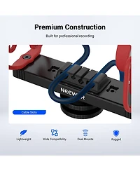 Neewer MH2 Camera Mounting Accessory for Rode Ntg Series Sennheiser MKE600 Audio Technica AT875R