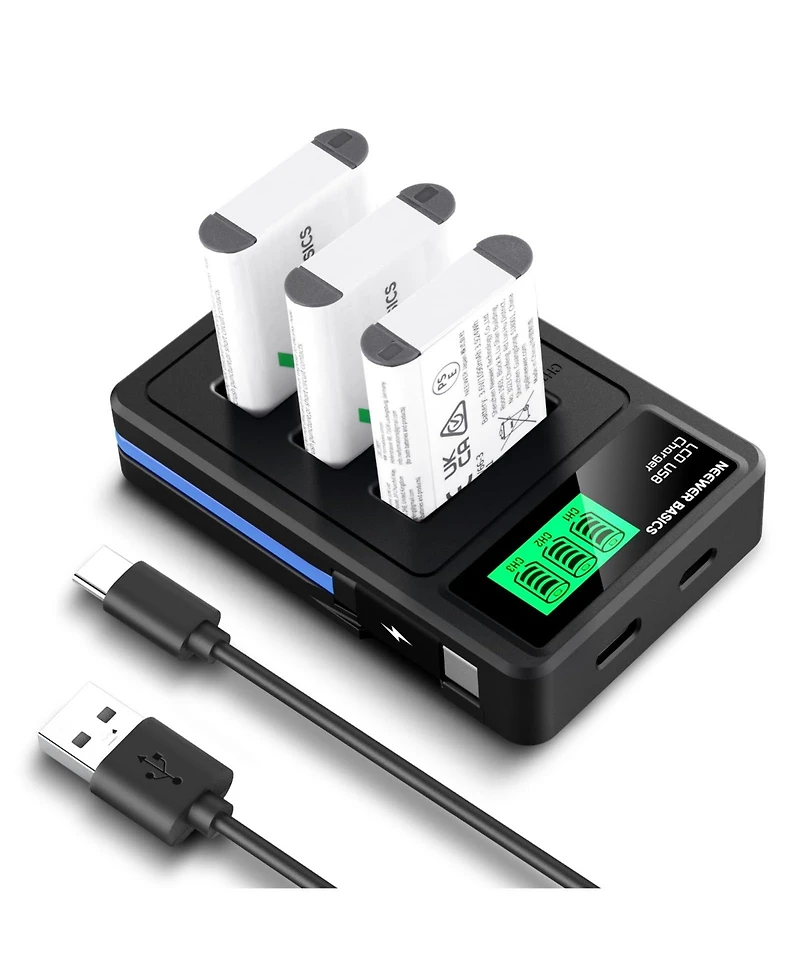 Neewer Np-BX1 Camera Battery and Charging Accessory with 1090mAh for Sony ZV1 Zv-1 Ii Cybershot RX100 RX100II RX100M