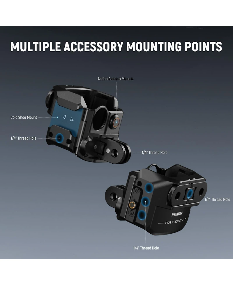 Neewer AC009 Camera Mounting Accessory for Dji Osmo Pocket 3