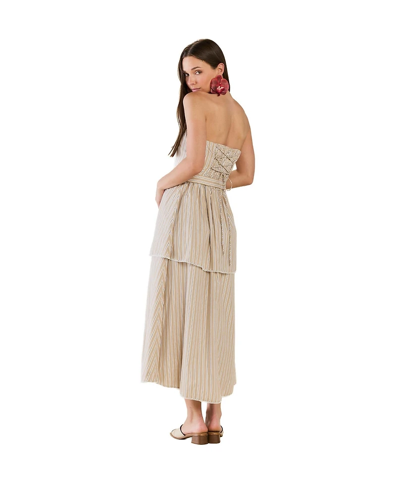 Eddy Women's Strapless Daisy Dress x Sadie Loving