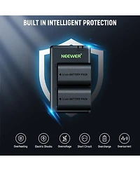 Neewer Lp-E6P Camera Battery and Charging Accessory with 2200mAh for Canon Eos R5II/R5/R6/R7/5DIV/6D/7D/60D/70D/80D/90D