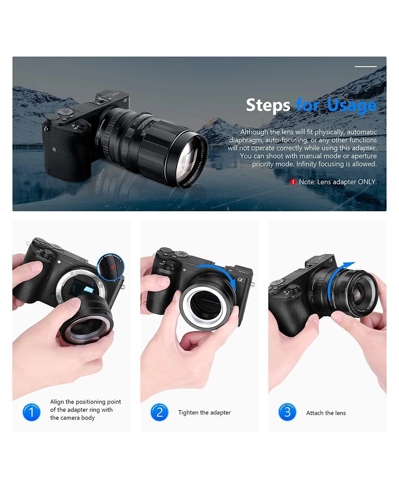 Neewer M42 Camera Mounting Accessory