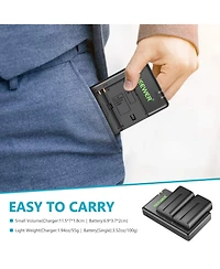 Neewer Np-F550 Camera Battery and Charging Accessory for select Sony Np-f-series devices