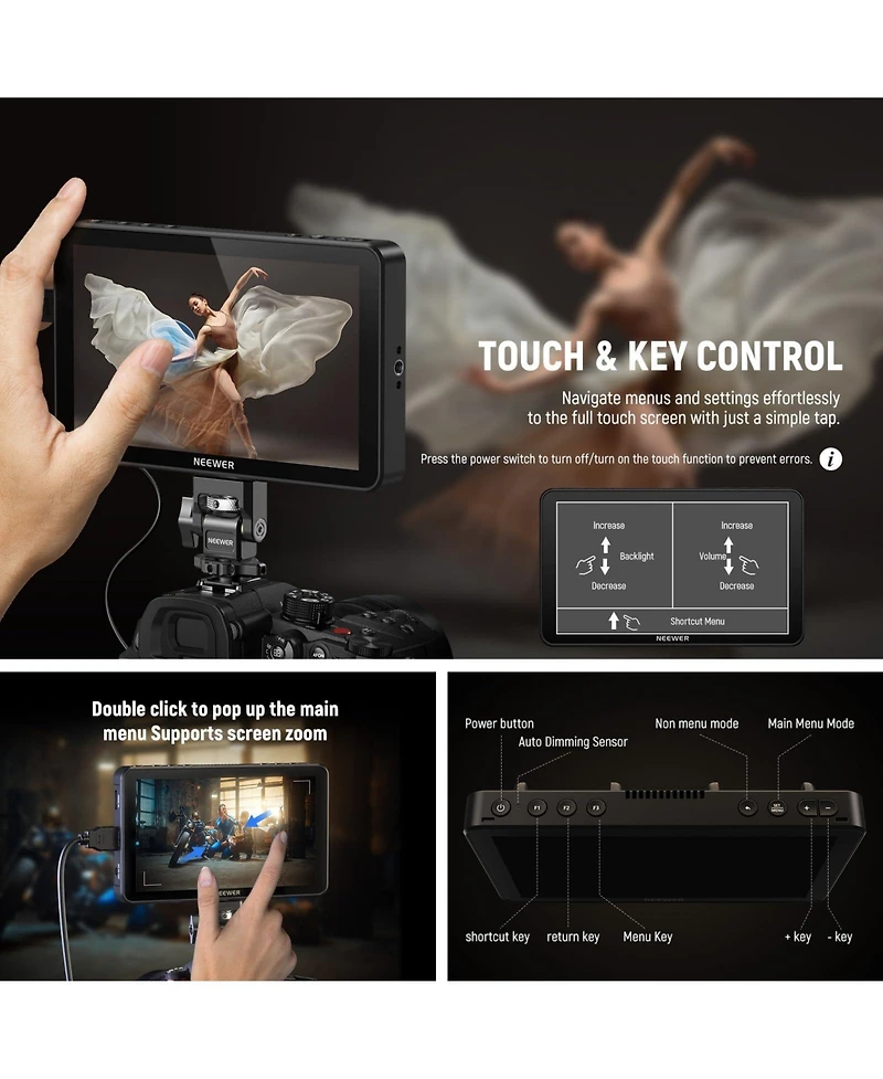 Neewer F700 Camera Battery and Charging Accessory with 5200mAh