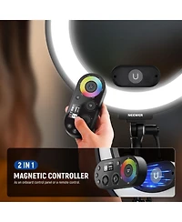 Neewer RL45C Ring Light with 45W, 3100lux, 2500K-10000K for select iPhone models