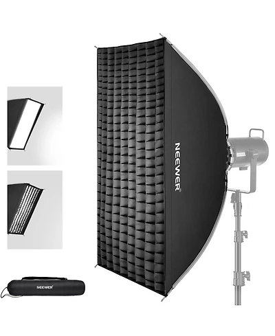 Neewer NS16S Softbox with 24inchfor Godox Aputure 120d Video Lights Q4 Studio Flash