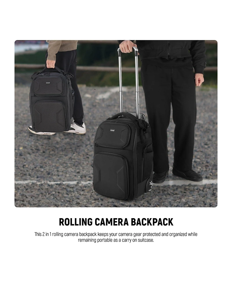Neewer PB027 Camera Tripod with 2 in