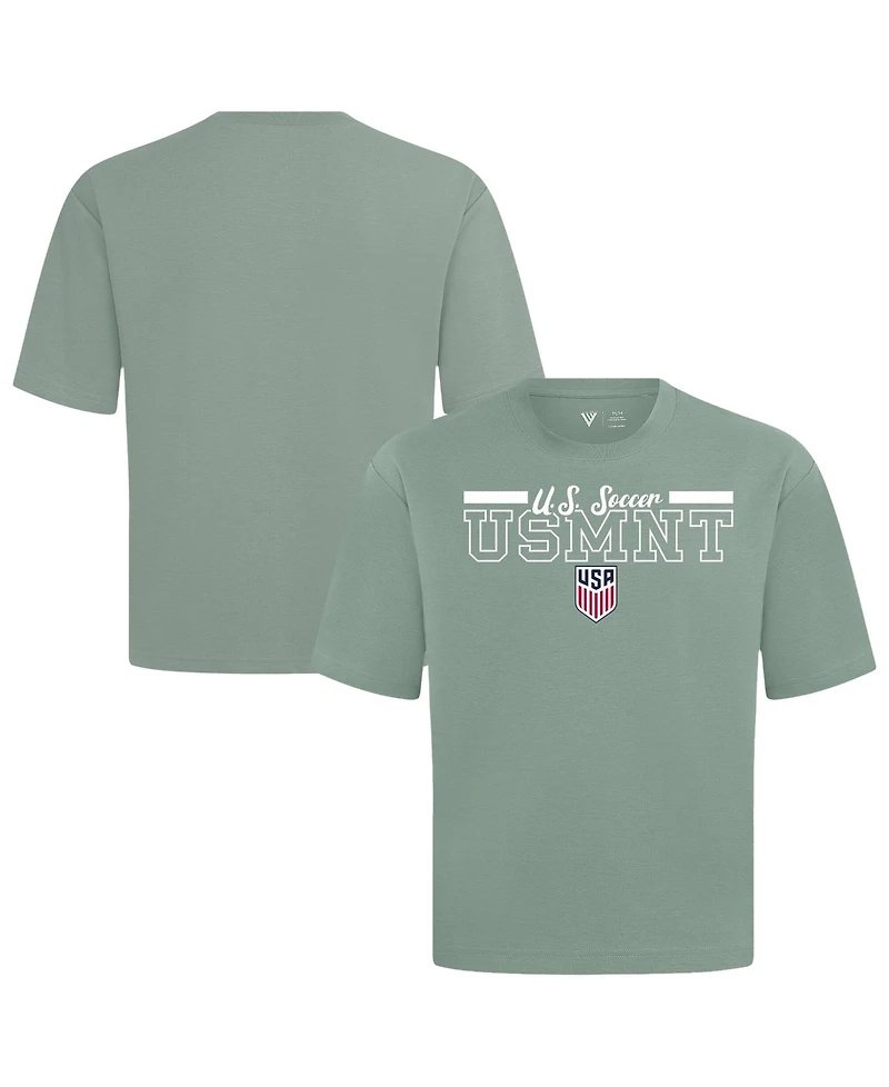 LevelWear Men's Green Usmnt Vanguard Luxe Signature T-Shirt