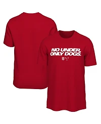 Nike Men's Red Usmnt No Under Only Dogs T-Shirt