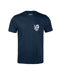 LevelWear Men's Navy Usmnt Richmond Scribble T-Shirt