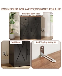 gaomon 71 Inch Pantry Cabinet, Tall Kitchen Storage Cabinet with Charging Station for Living Room, Dining Room