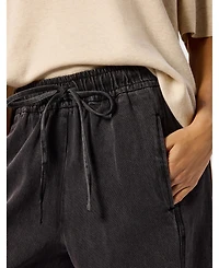 Whistles Women's Casual Denim Barrel Trouser