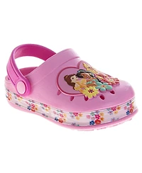 Disney Toddler Princess Girls Shoes 5-12 Eva Clogs, Water Kids Pool Shoes, Slip On