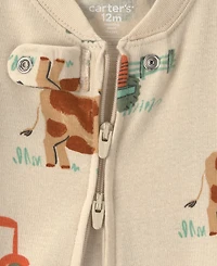 Carter's Baby Girls' Long-Sleeve Sleep & Play
