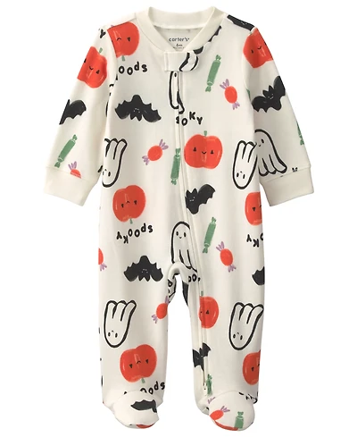 Carter's Baby Boys' and Girls' Halloween 2-Way Zip Sleep & Play