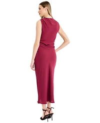 Donna Morgan Women's Sleeveless Midi Dress
