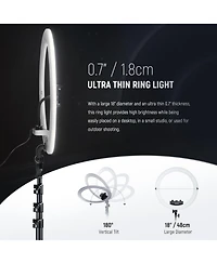 Neewer TLCI98 Ring Light with 18 inch, 2900K-7000K