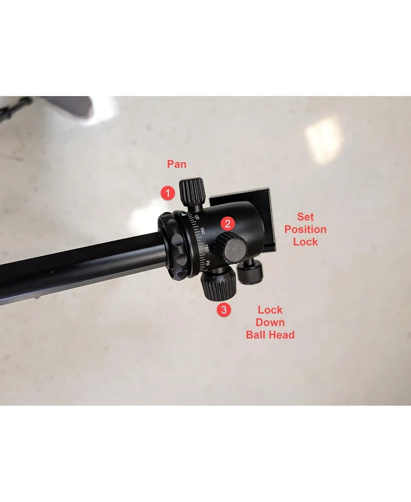 Neewer TP66 Camera Tripod with 22lb, 10kg for select iPhone models