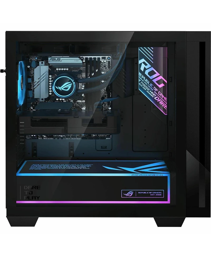 Asus Rog GM700 Gaming Desktop Computer, Amd Ryzen 5 8400F 4.2GHz, 16GB Ram, 1TB Ssd, Amd Radeon Rx 9060 Xt Prime 16GB, Windows 11 Home