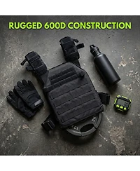 Aofar Weight Vest Adjustable Quick Release Molle Fitness Running
