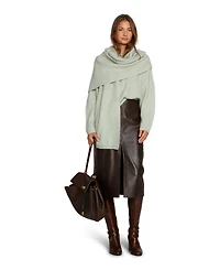 Belle & Bloom Women's Understated Leather Pencil Skirt