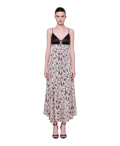 Pcfg Women's The Party Edit Asymmetric Satin Dress