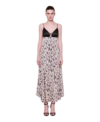 Pcfg Women's The Party Edit Asymmetric Satin Dress