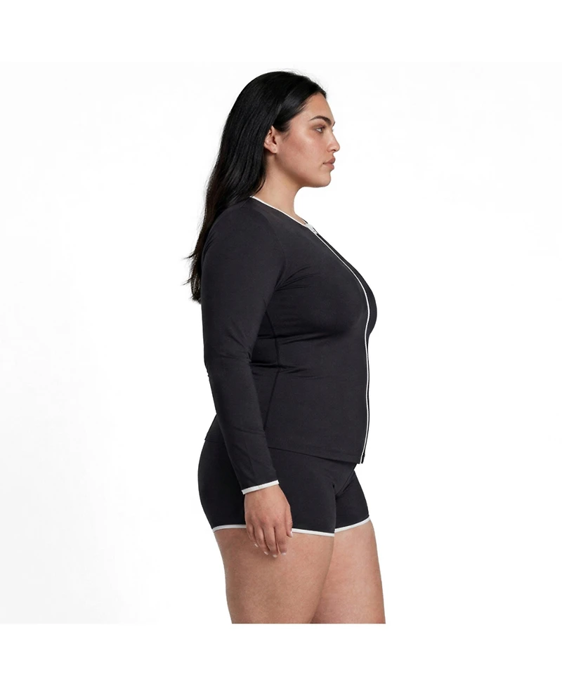 Calypsa Plus Full Zip Peyton Two-Toned Collection