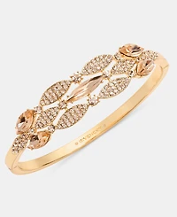 Givenchy Crystal Triple-Row Bangle Bracelet