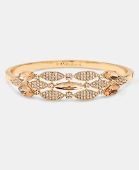 Givenchy Crystal Triple-Row Bangle Bracelet