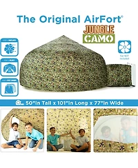 AirFort Jungle Camo Children's Indoor Play Tent with Easy Storage