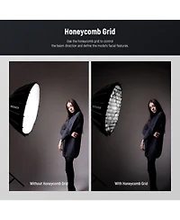 Neewer CB60 Softbox with 26inch, 65cm, Rgb for Aputure 120d Light Dome Godox sl60w Neewer Rgb