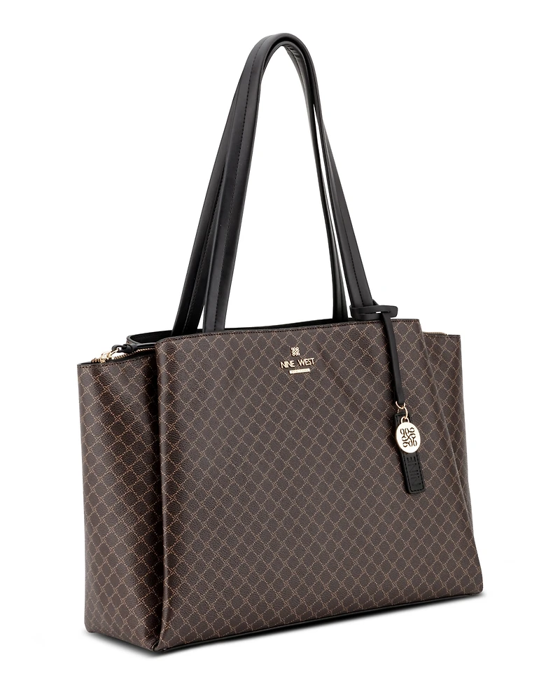 Nine West Luela Tech Extra-Large Tote Handbag