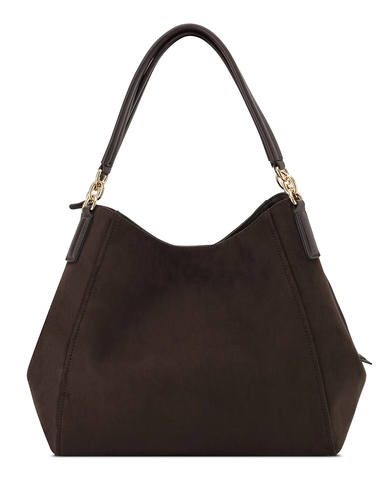 Nine West Deacon Triple Compartment Large Shoulder Handbag