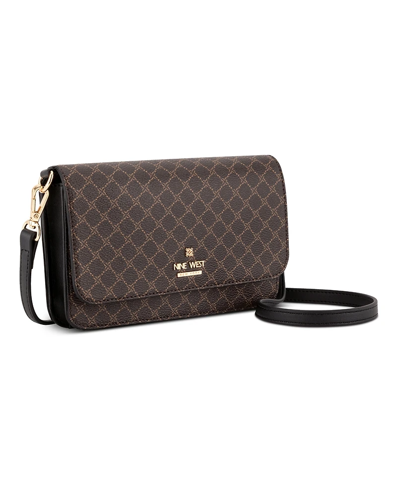 Nine West Luela Phone Small Wallet Crossbody Handbag