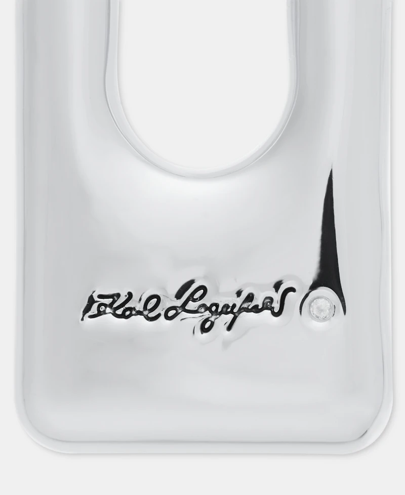 Karl Lagerfeld Paris Square Hoop Earrings
