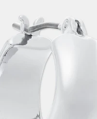 Karl Lagerfeld Paris Small Huggie Hoop Earrings, 0.54"
