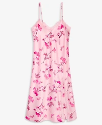 I.n.c. International Concepts Women's Lace-Trim Satin Nightgown, Exclusively at Macy's
