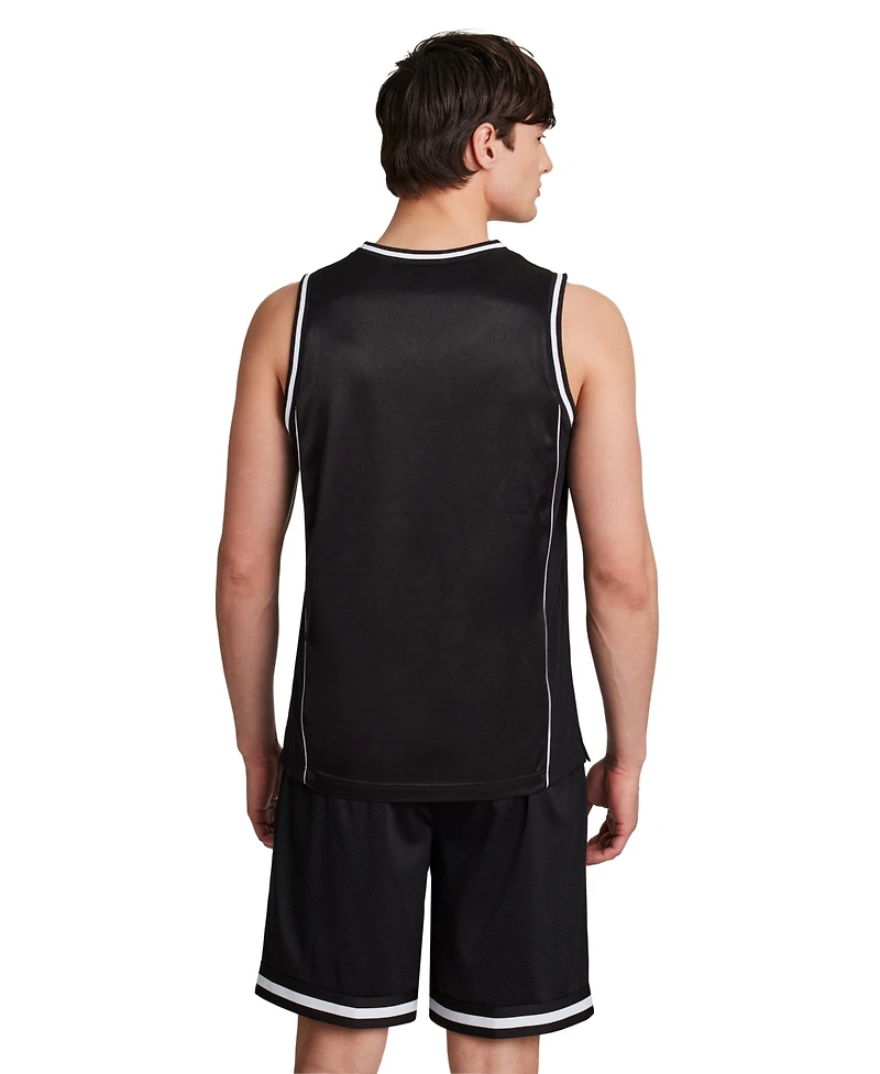Reebok Men's Elastic Waistband Mesh Shorts