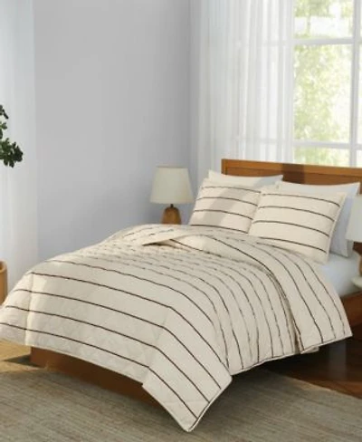 Brooklyn Loom Hayward Stripe 3 Piece Quilt Sets