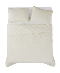 Brooklyn Loom Pinstripe 2-Piece Quilt Set, Twin/Twin Xl