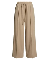 Modenaire Women's Wide-Leg Drawstring-Waist Pants
