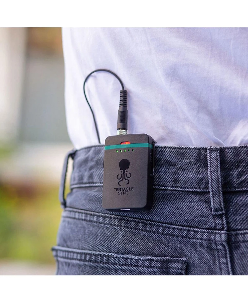 Tentacle Sync Track E Pocket Audio Recorder with Timecode Support