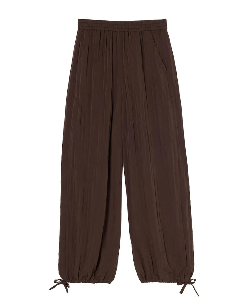Whistles Women's Balloon Tie Hem Trousers