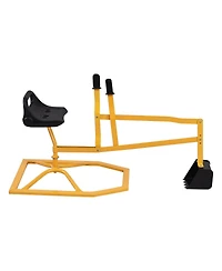 Gymax Heavy Duty Kid Ride-on Sand Digger Digging Scooper Excavator for Sand Toy