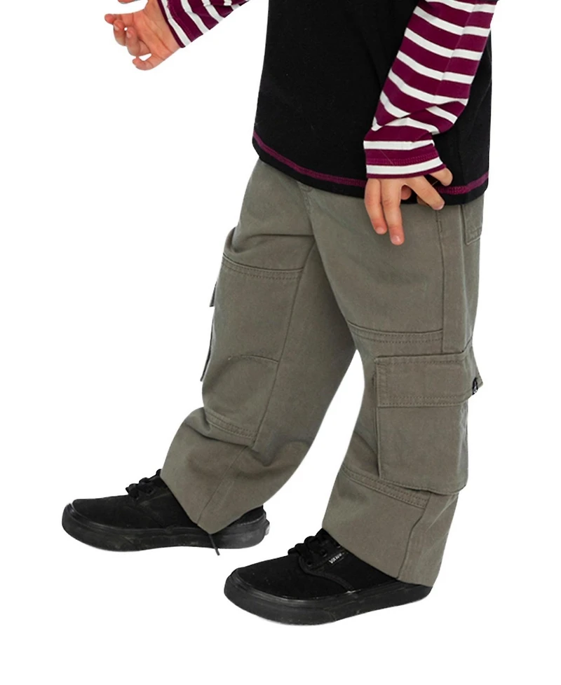 Deux par Deux Baby Boy 12M-24M Twill Pants with Cargo Pockets