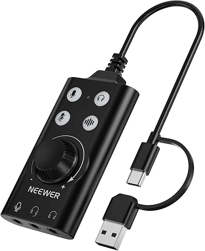 Neewer PP07 Camera and Photo Accessory with Usb C for Mac Windows Pc Phone PS4 PS5