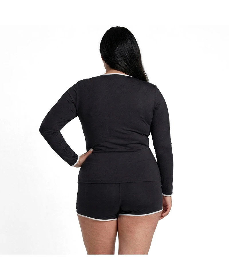 Calypsa Plus Full Zip Peyton Two-Toned Collection