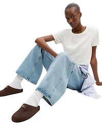 Coach Women's Sculpted C Soft Slip-On Mules
