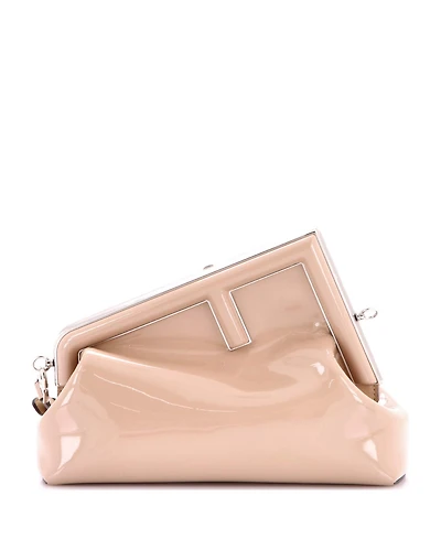 Pre-Owned Fendi Midi First Bag Patent